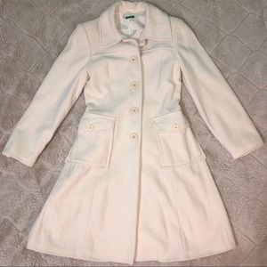 Benetton Cream Coat